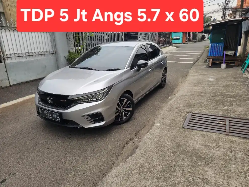 TDP 5 Jt Angs Termurah All New City RS 2022 Matic AbuAbu Metalik LowKm