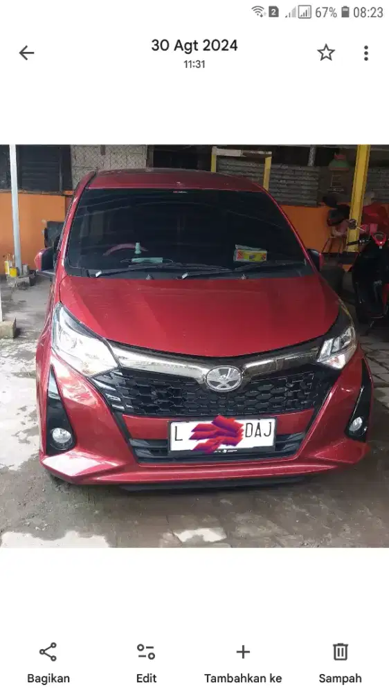 Jual Calya Matic kondisi orsinil