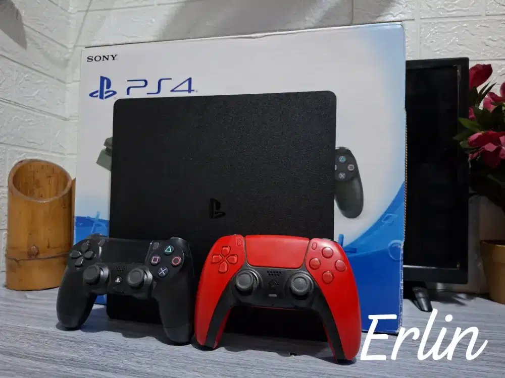 PS4 SLIM 500GB SERI 21 TERBARU FULLGAME TERMURAH DI PS4 SLIM