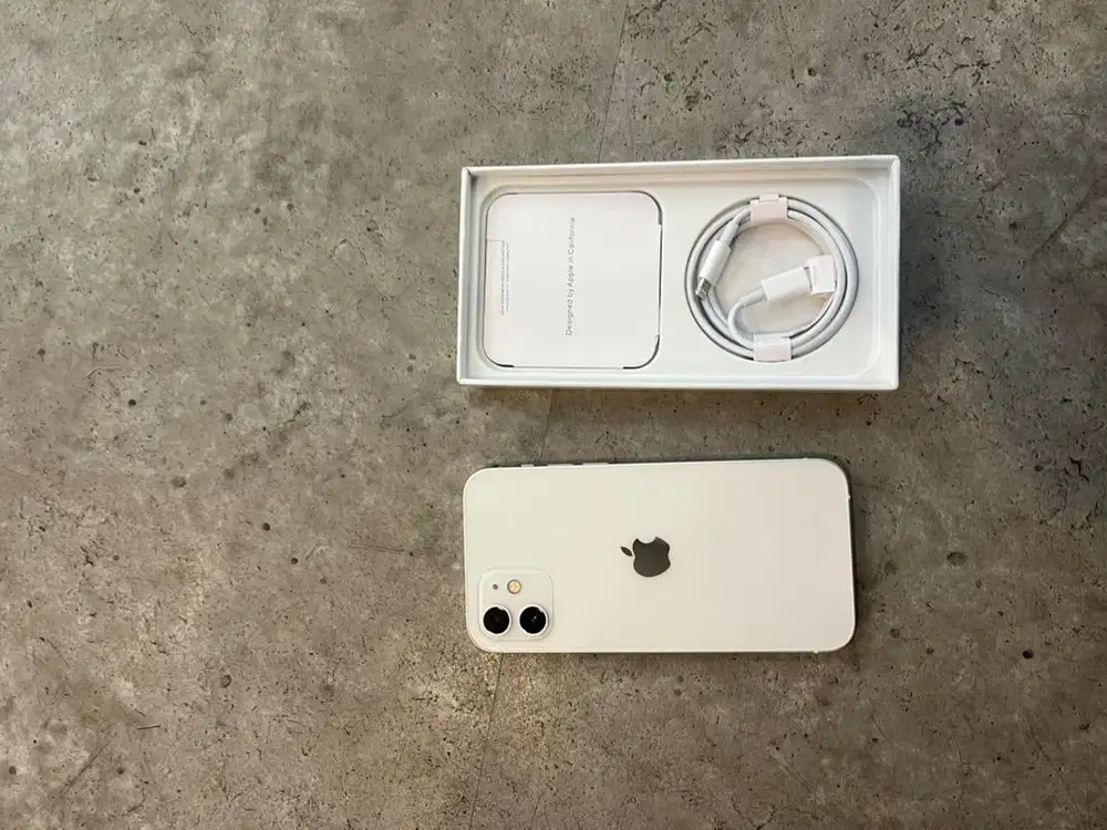 iphone 12 128gb terpesona putih