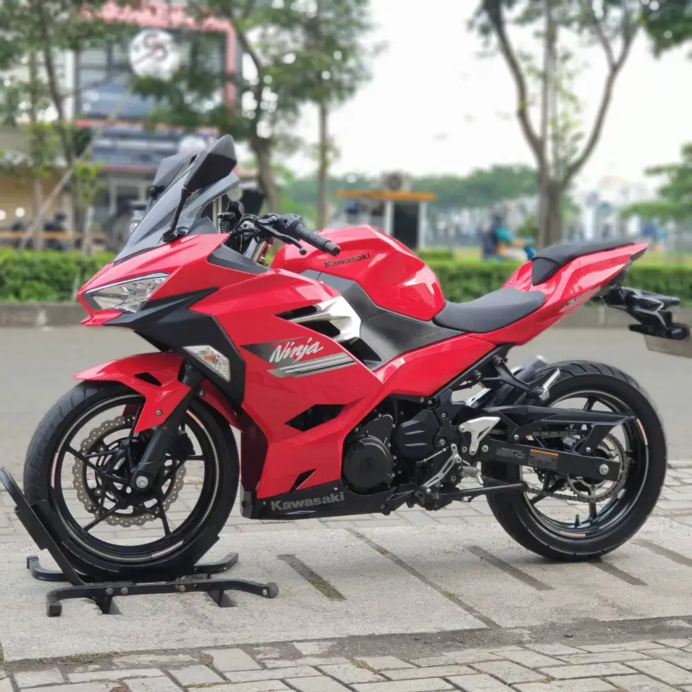 KAWASAKI NEW NINJA 250 FI 2021 MERAH KM LOW PAJAK PANJANG NO MINUS
