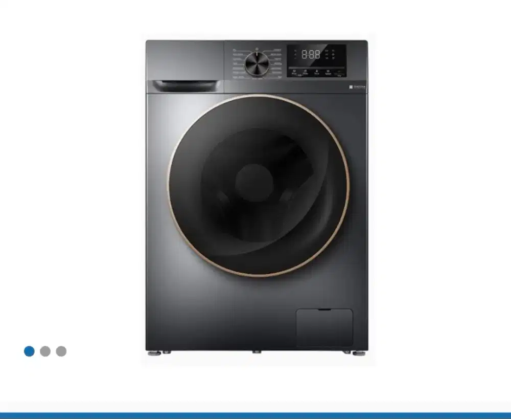 TCL WASHING MACHINE FROND LOADING 10KG GREY