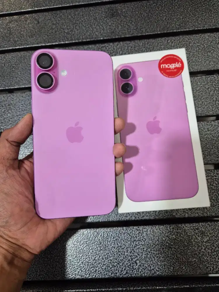 iPhone 16 plus 256gb iBox digimap pink like new