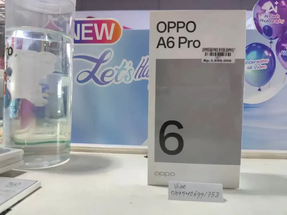 Oppo A6pro ram 8+8/128