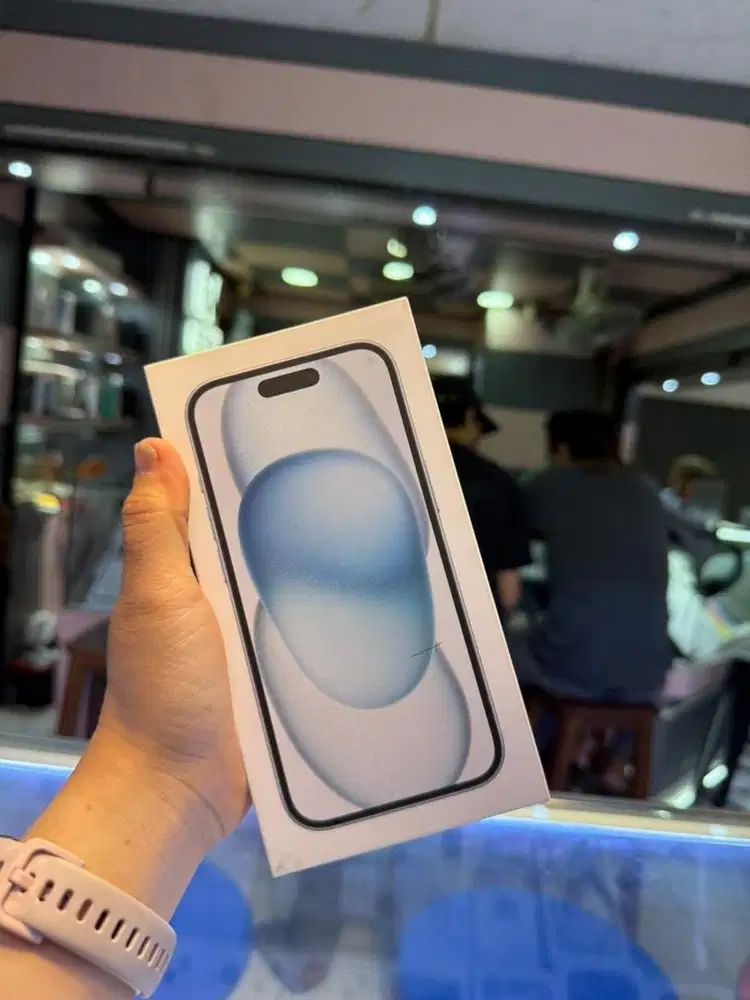 Iphone 15/128/baru / warna biru