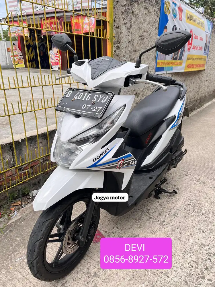 [2] Honda beat CBS fi th 2018 motor second harga terjangkau