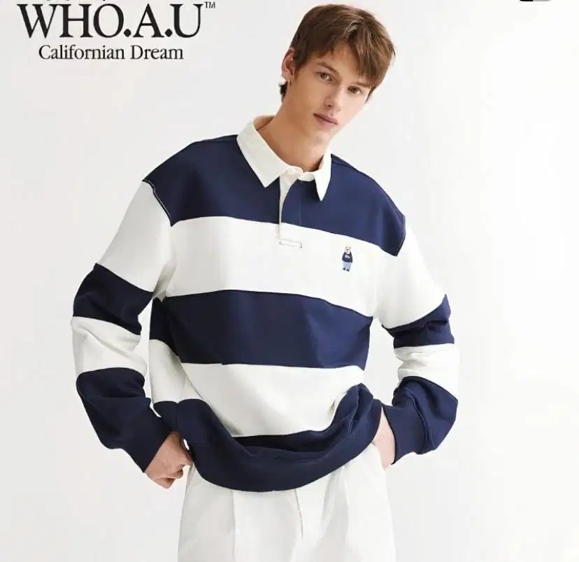 WHO.A.U sweatshirt navy