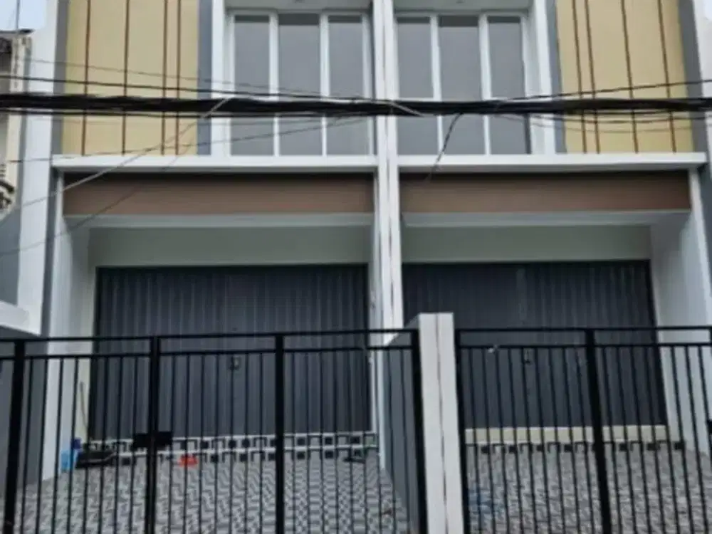 Ruko baru Gading Mas Raya Kelapa Gading 4,5x15m 2lantai, cocok untuk restoran, toko, minimarket dll