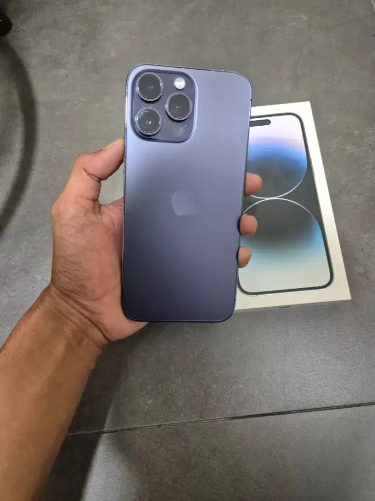 iPhone 14 promax 128gb ibox deep purple