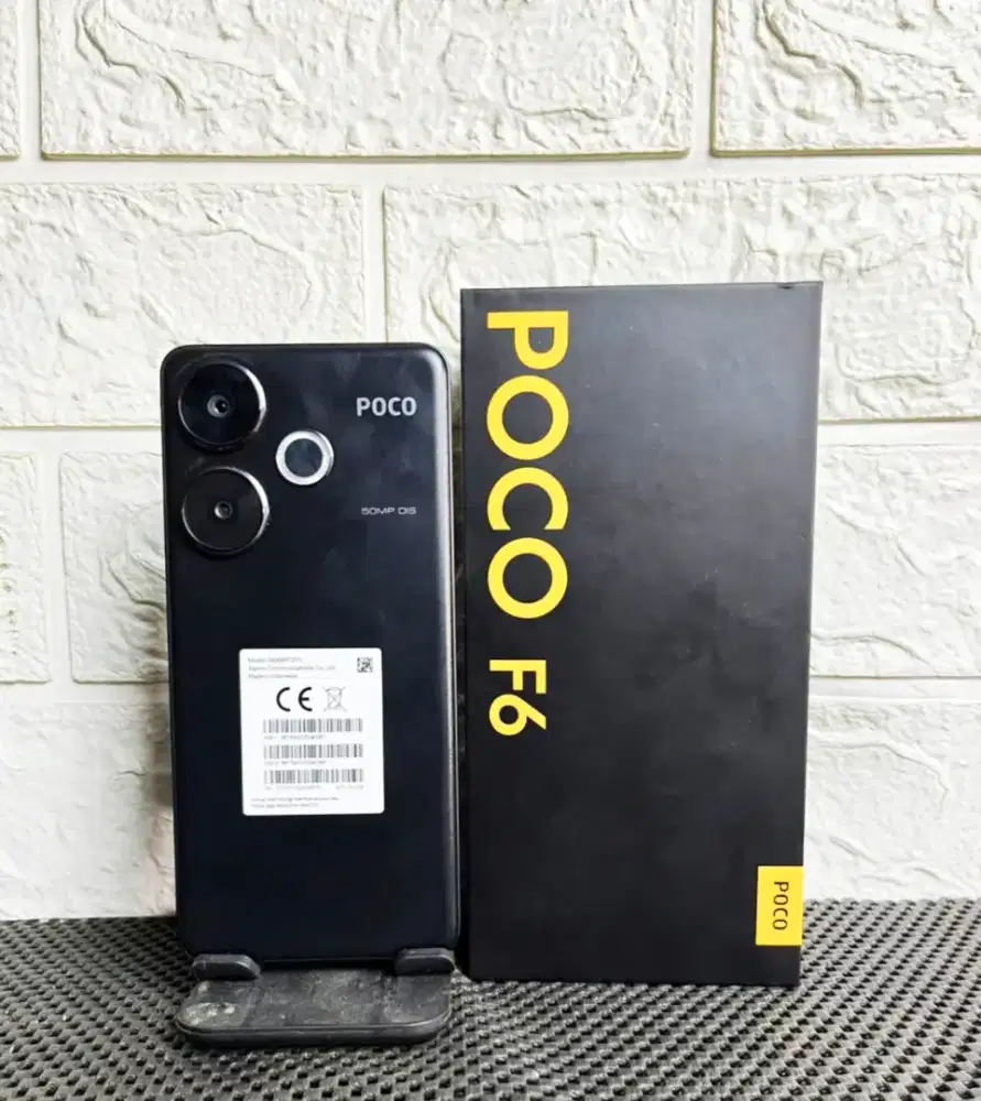Poco F6 12 /512 SUPER MULUS Fullset Garansi