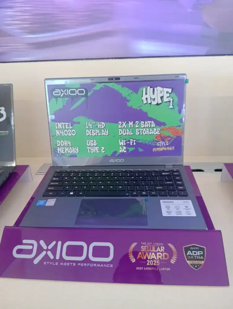 LAPTOP AXIOO HYPE1 COCOK BUAT ZOOM /TUGAS SEKOLAH