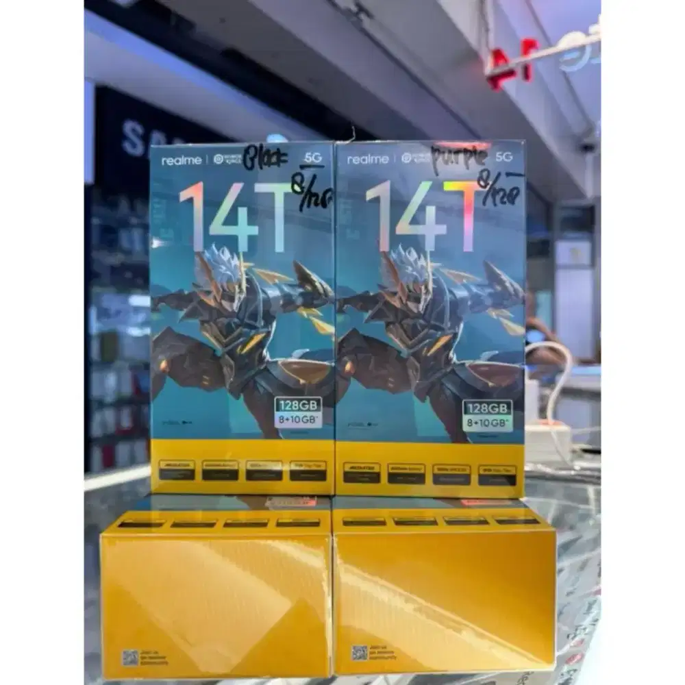 REALME 14T 5G.NFC.ANTI IP 69.BATERAI 6000.GARANSI 1TAHUN