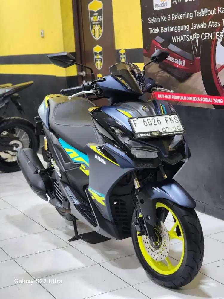 AEROX ALPHA ABS THN 2025 KM 1K (PUTRA TUNGGAL MOTOR)