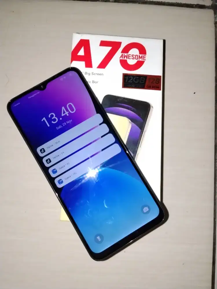 ITEL A70 NO MINUS