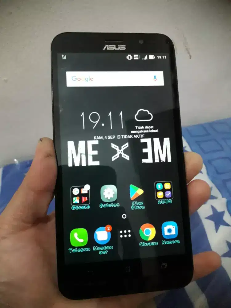 Asus zenfone laser ram 2gb segel