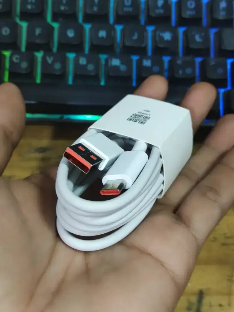 Kabel Data Copotan Poco Hyper Charge asli 120Watt 67Watt kode 6A L2