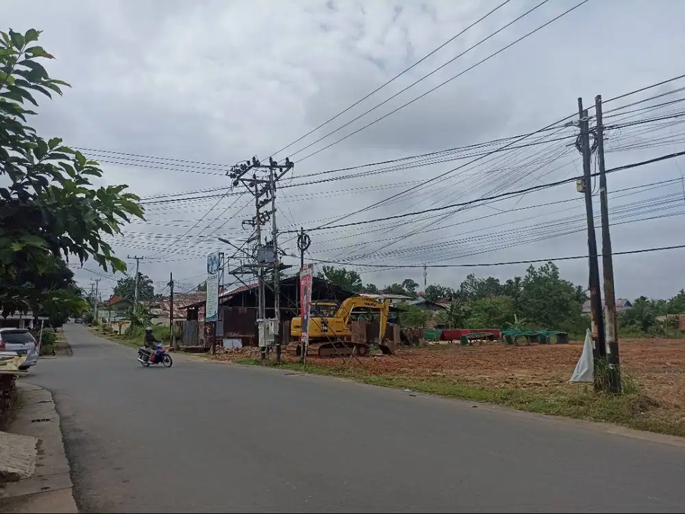 Tanah Purnama Kota Baru Jambi Tepi Jalan As