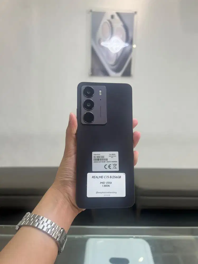 Realme C75 8/256GB fullset terima tuker twmbah/kredit