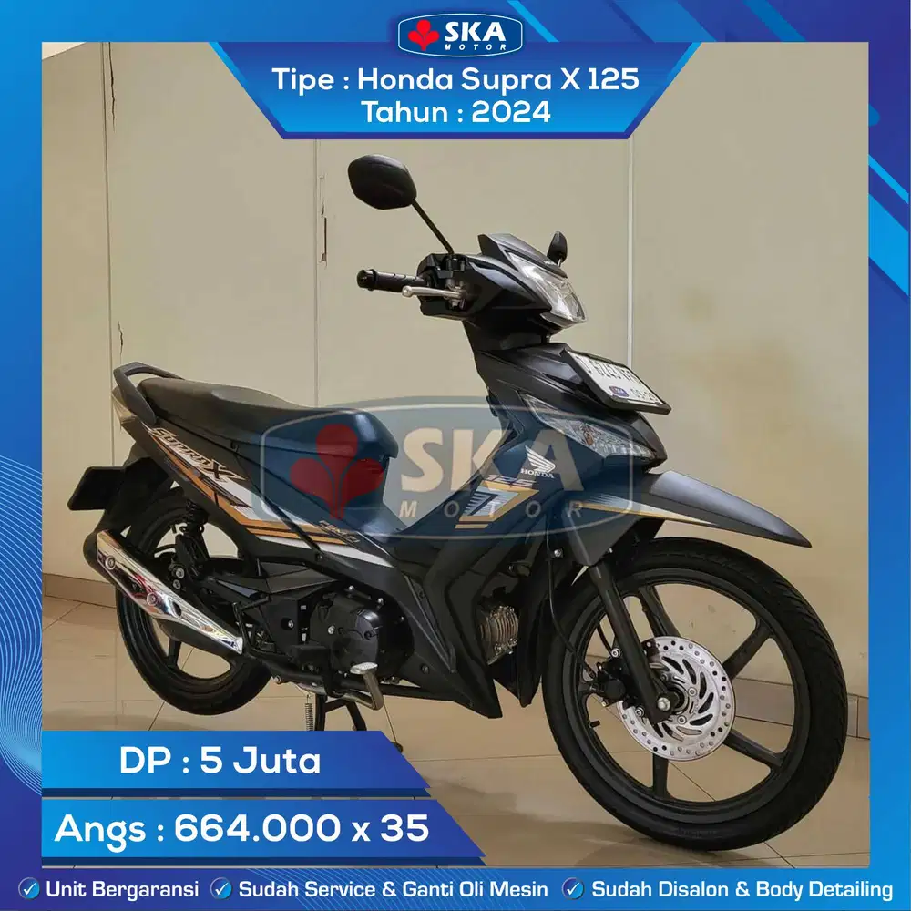 Honda Supra X 125 Tahun 2024