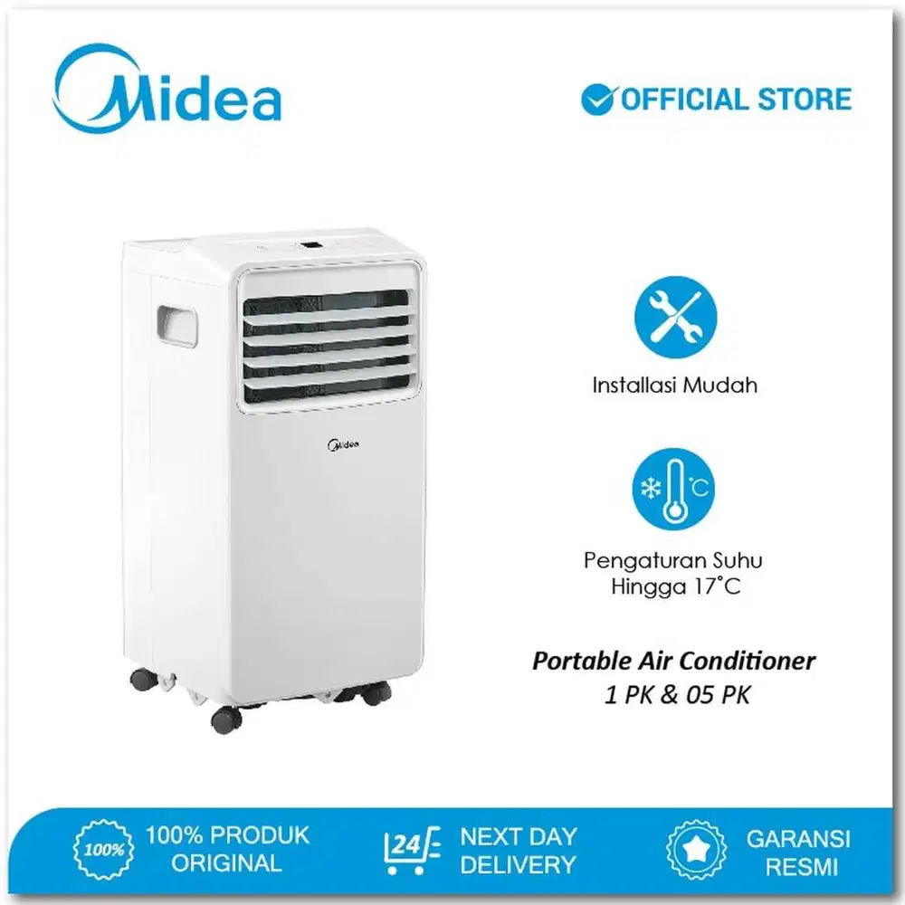 AC PORTABLE MIDEA 1/2 PK 560 WATT - MPHA 05 CRN7
