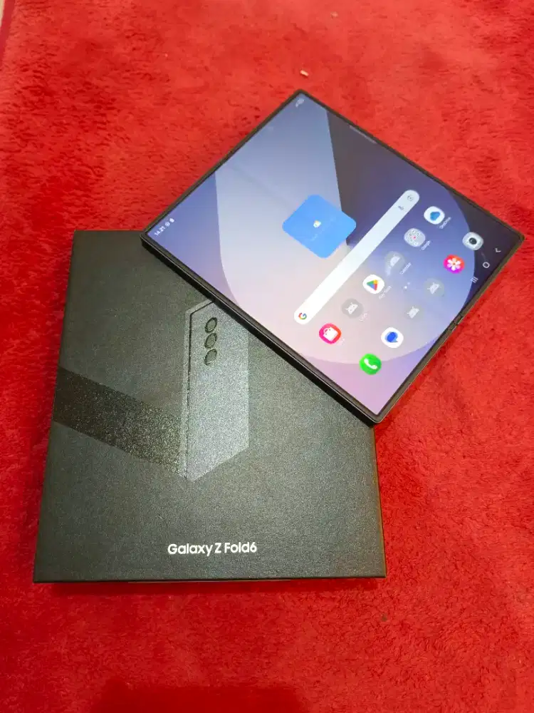 Samsung z fold 6 5G 12/512 ex resmi navy mulus fullset ori