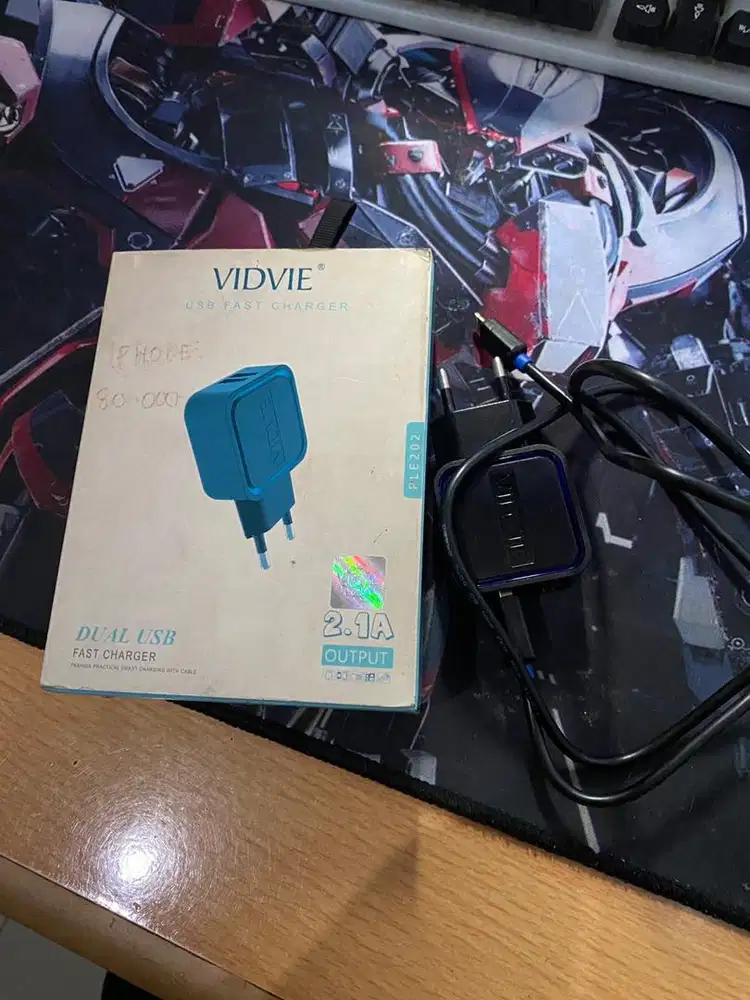 charger VIDVIE iPhone 2 output
