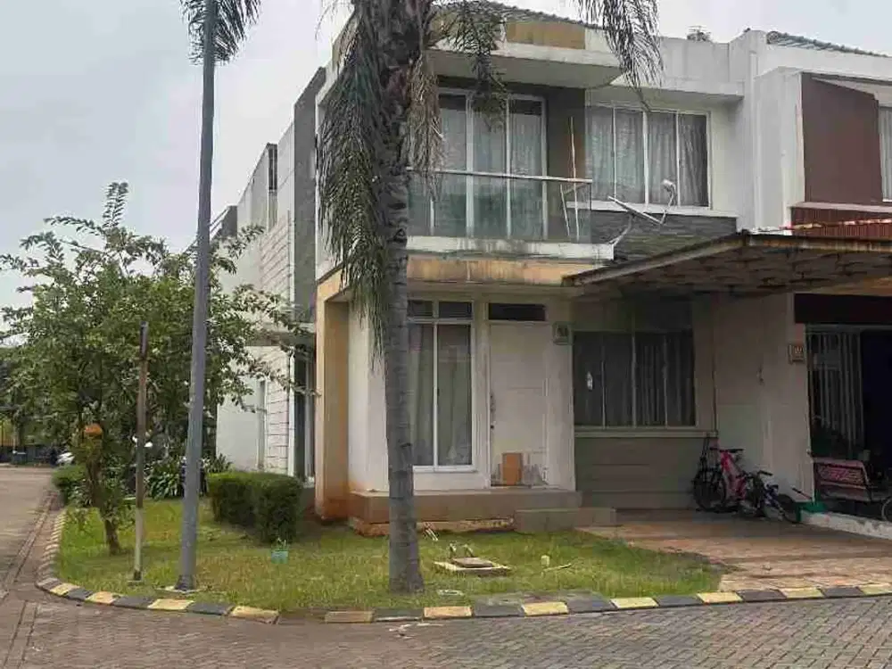 Rumah Hoek, 2 Lantai dalam Cluster Tropical Garden Galaxy Bekasi