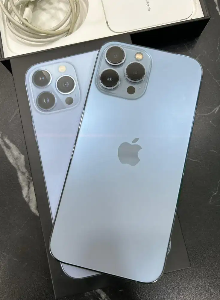Iphone 13 Pro Max 256gb Ibox siera blue normal fullset