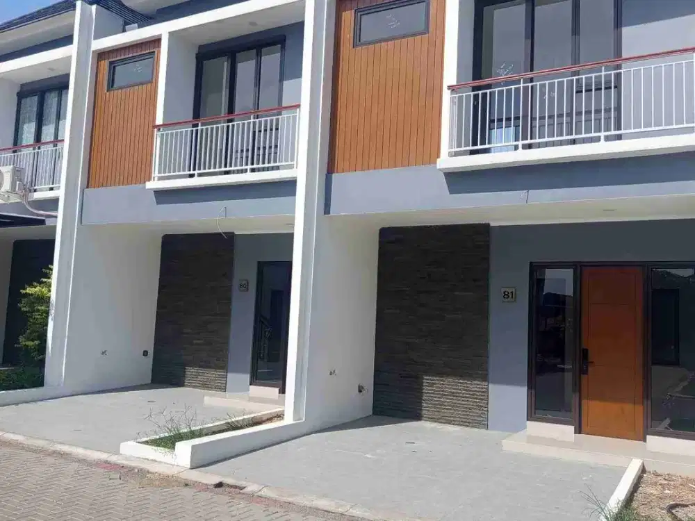 Di jual rumah 2 lantai BEBAS BANJIR 3 KT seberang BSD Tangerang Selatan