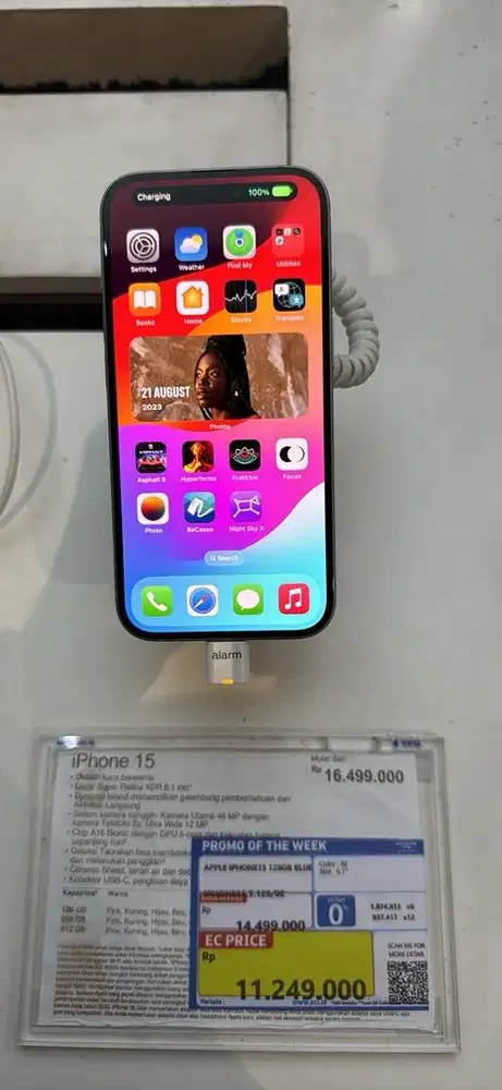 Iphone 15 128 garansi ibox cicilan 0%