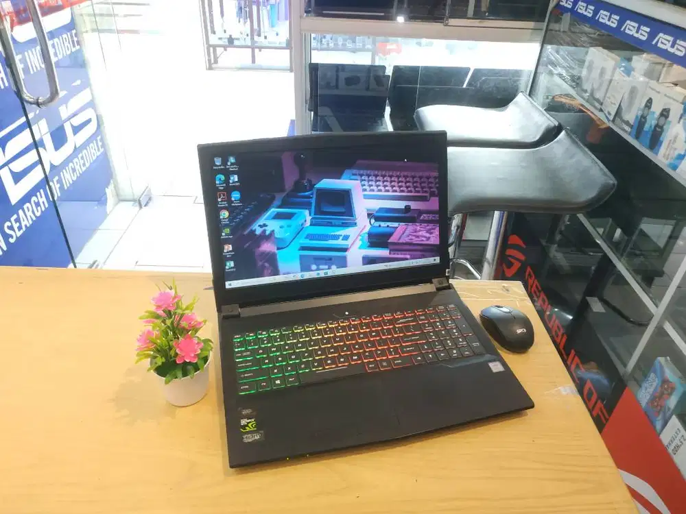 SIAP PAKE LAPTOP AFTERSHOCK NH850HJ1 CORE i7 RAM 16GB SSD 128GB NVIDIA