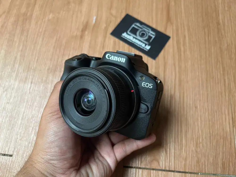 CANON R50 KIT FULLSET LIKENEW GARANSI PANJANG ADA BONUS