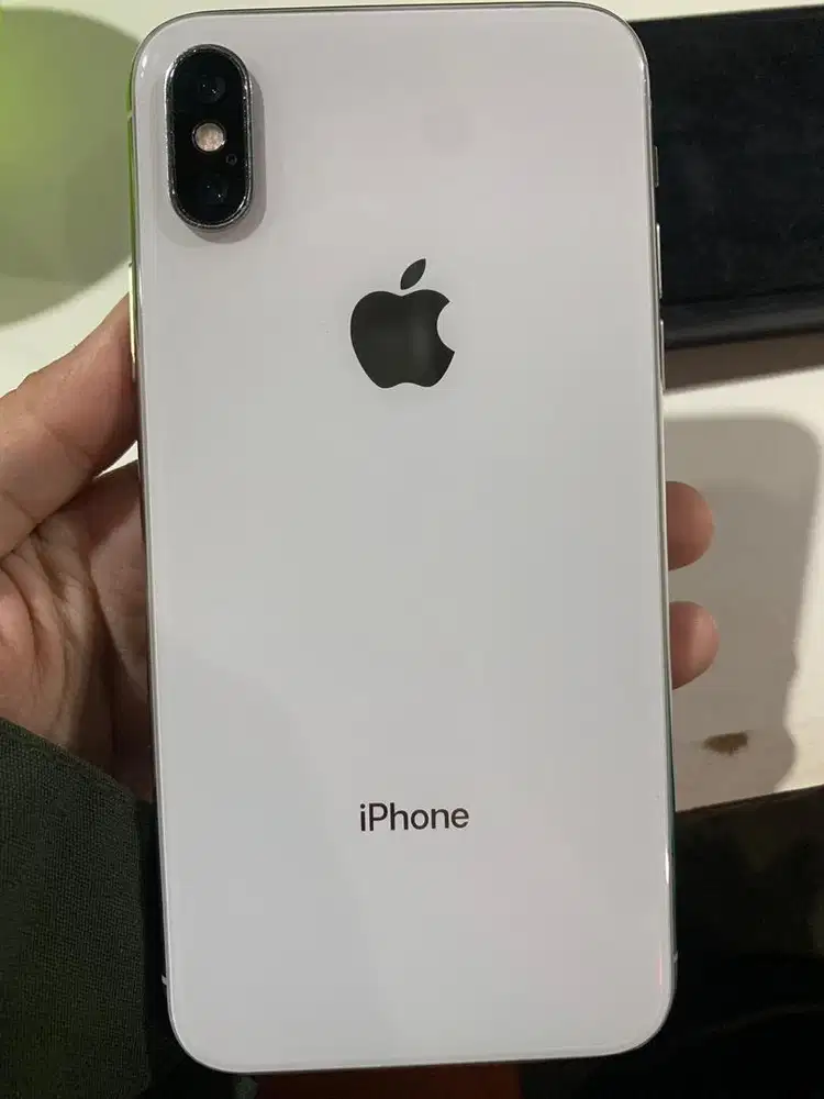 jual iphone x warna putih ex ibox