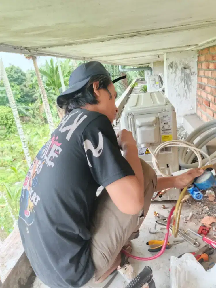 Cuci ac pasang ac bongkar ac dll