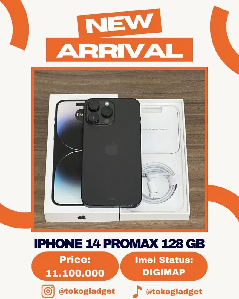 iPhone 14 Promax 128 Gb ex IBOX/DIGIMAP