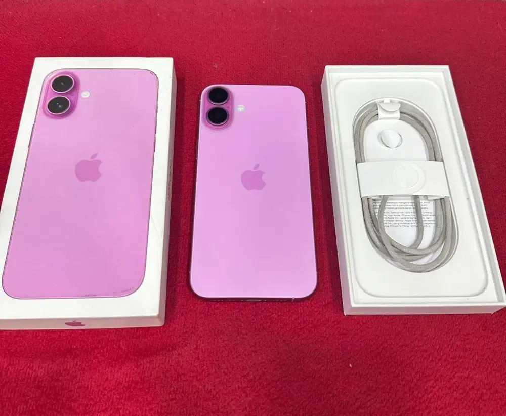 Second iPhone 16 Plus 128Gb iBox Masih Garansi