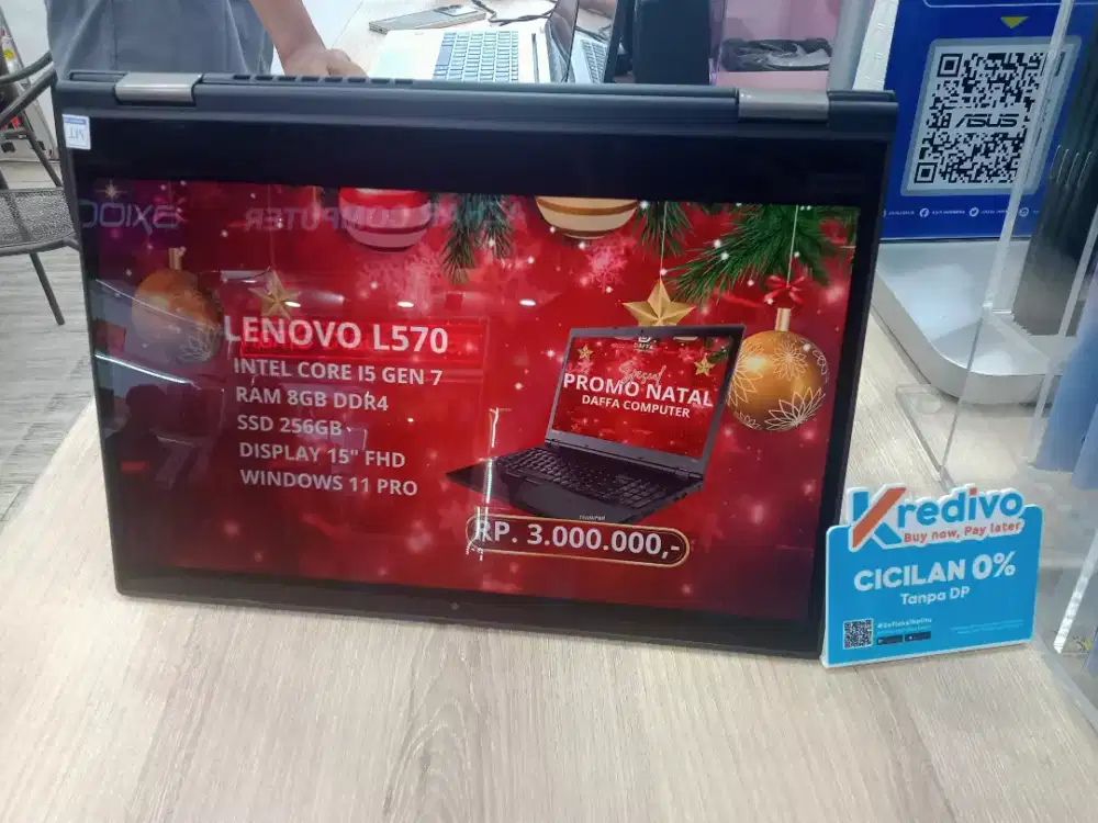 LENOVO L570 SECOND X DISPLAY, cicilan 0% hanya pakai KTP sajaa