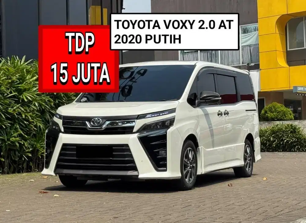 TOYOTA VOXY 2.0 AT 2020 PUTIH PROMO MURAH DP MINIM 15 JUTA