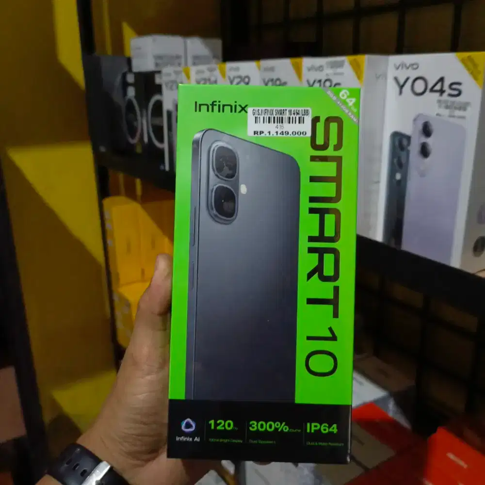 INFINIX SMART 10 8/64GB 'ATLANTIS DAHSYAT'