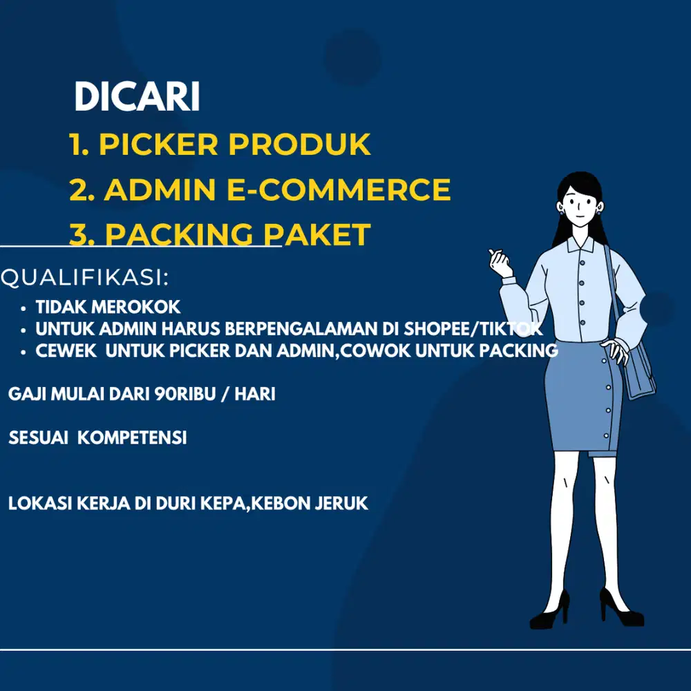 Admin / Picker / Packing