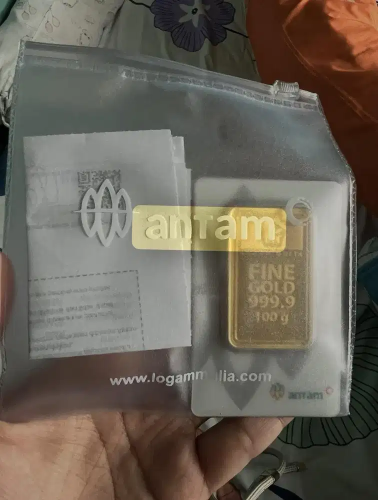 Logam Mulia ANTAM 100 gram
