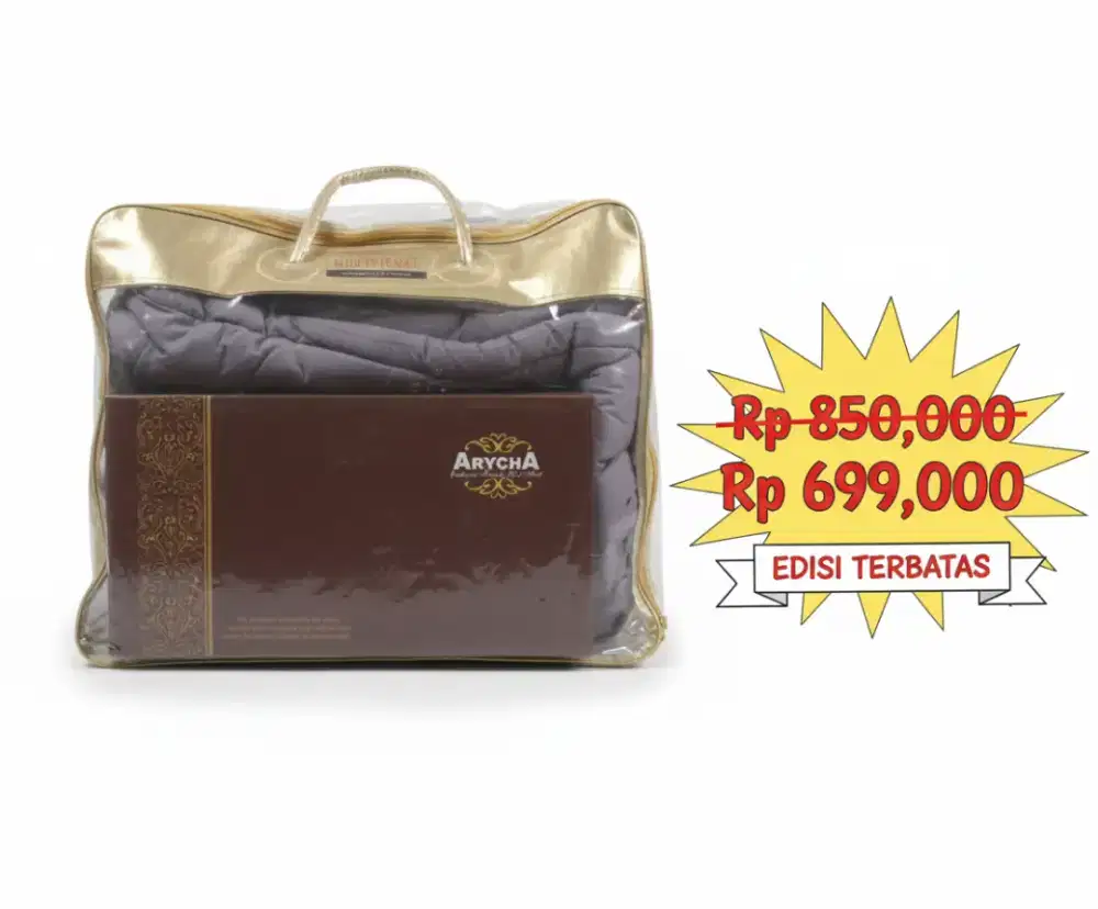‼️DIJUAL CEPAT‼️ Bed Cover Set ARYCHA King Size ‼️EDISI TERBATAS‼️
