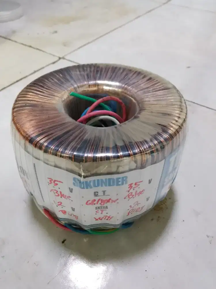 Travo donat 5 A .   40v .ct. 40v..  ektra 12v ct 12 v bergaransi