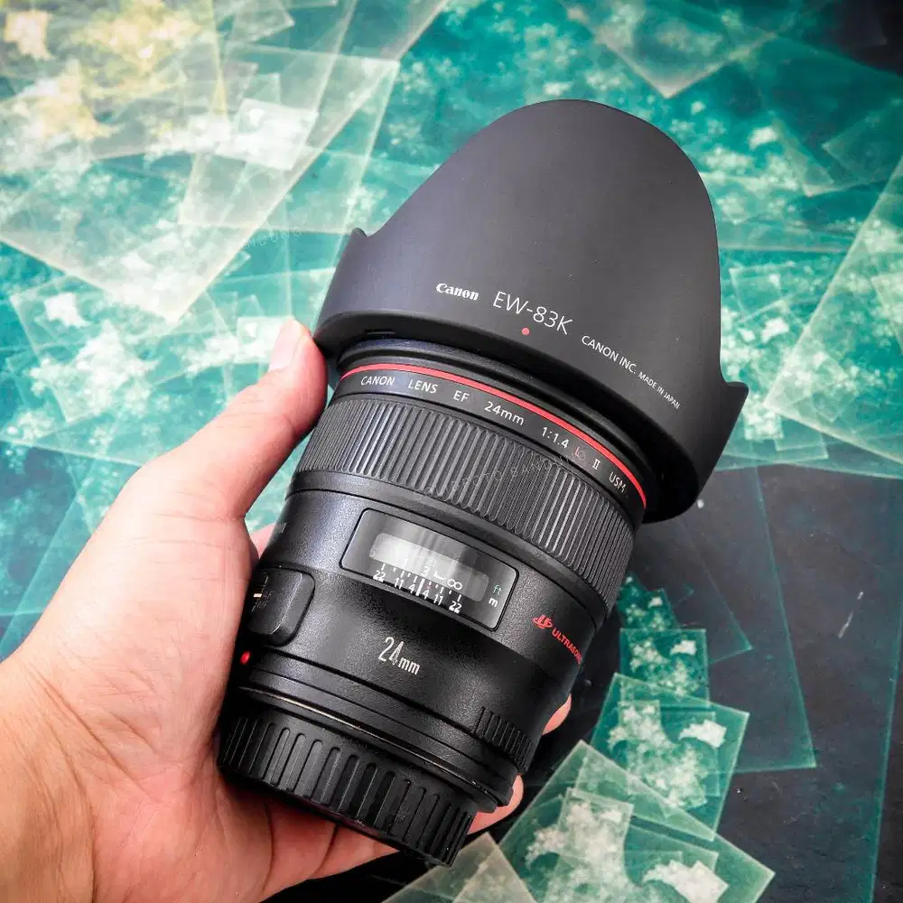 Canon 24mm F1.4 L II USM. Fullset Mulus