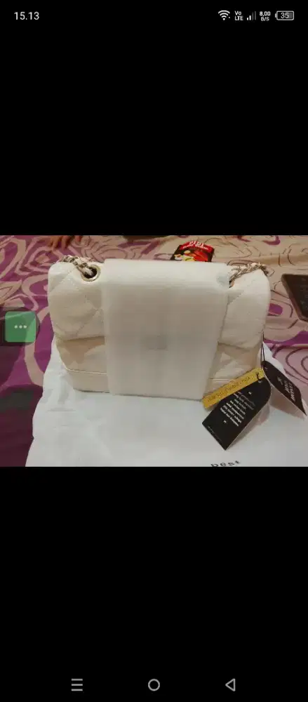 Tas wanita warna putih