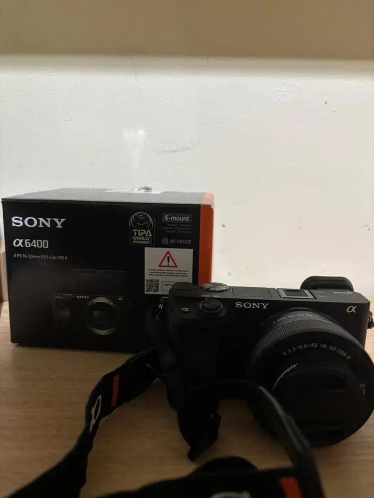 Mirrorless Camera Sony A6400 Kit 16-50mm Mark II(2) garansi