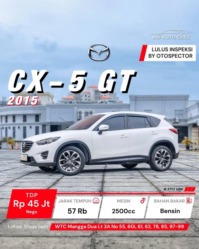 [KM 57 RB] Mazda CX-5 GT 2015 CX5 Grand Touring 2016