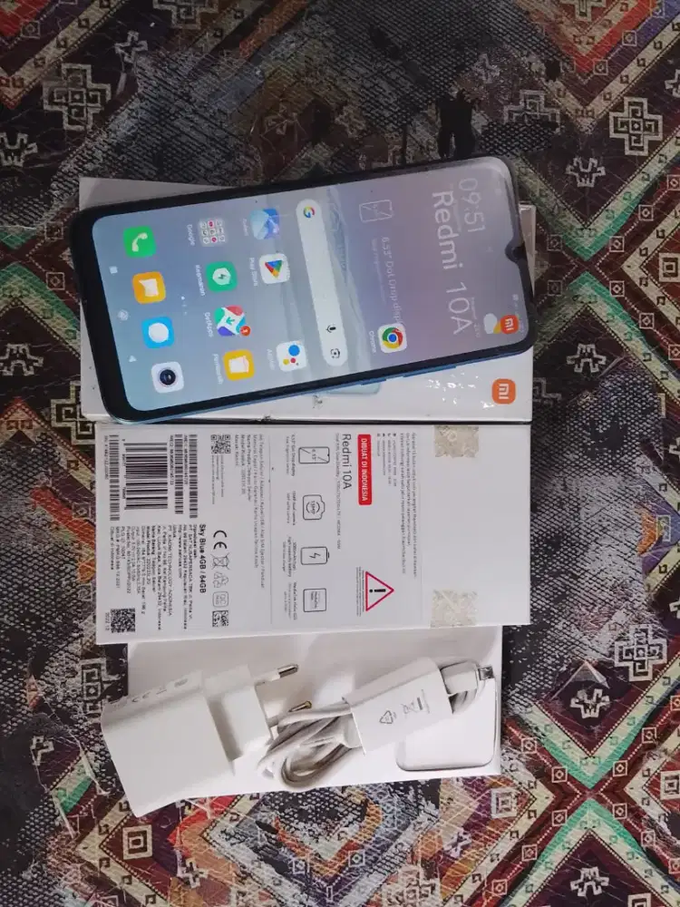 Redmi 10a fulset mulus