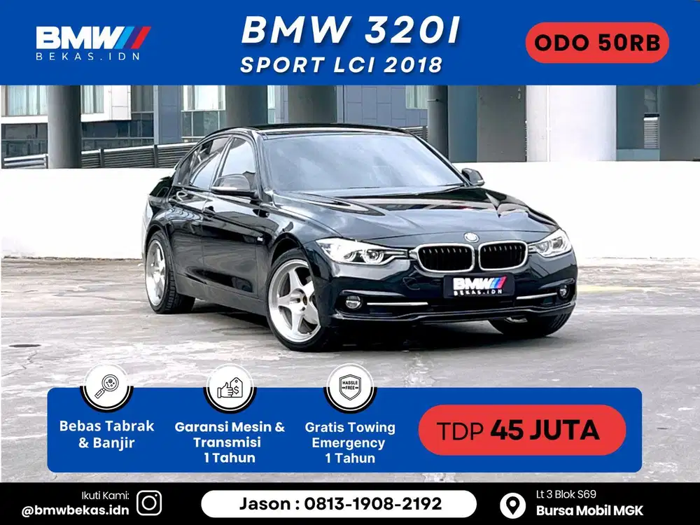 DP45jt BMW 320i Sport  2018 Full Record