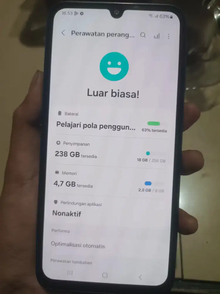 Samsung A15 4G Ram 8/256 Resmi SEIN